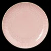 Amina Brotteller rund 16 cm rosé/Goldrand