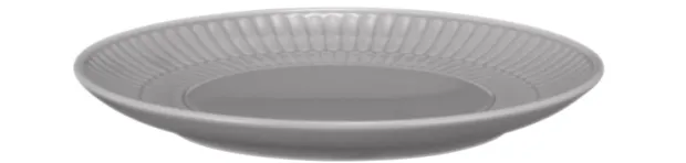 Amina Brotteller rund 16 cm Silbergrau