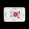 Amina Butterplatte 18,5x12,5 cm Ostfriesenrose