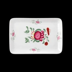Amina Butterplatte 18,5x12,5 cm Ostfriesenrose