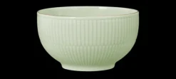 Amina Café au lait Schale 13 cm/0,50 l seladon/Goldrand