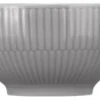 Amina Café au lait Schale 13 cm/0,50 l Silbergrau
