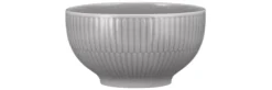 Amina Café au lait Schale 13 cm/0,50 l Silbergrau
