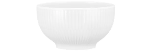 Amina Café au lait Schale 13 cm/0,50 l weiß