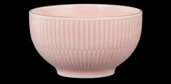 Amina Cappuccinoschale 11,5 cm/0,40 l rosé/Goldrand
