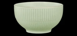 Amina Cappuccinoschale 11,5 cm/0,40 l seladon/Goldrand