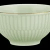 Amina Dipschale 0,14 l seladon/Goldrand