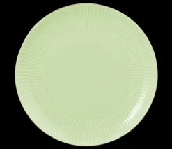 Amina Frühstücksteller rund 22,5 cm seladon/Goldrand