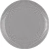 Amina Frühstücksteller rund 22,5 cm Silbergrau