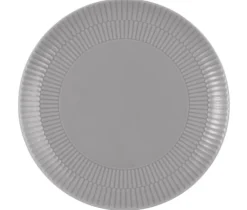 Amina Frühstücksteller rund 22,5 cm Silbergrau