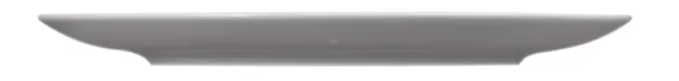 Amina Frühstücksteller rund 22,5 cm Silbergrau