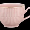 Amina Kaffeeobertasse 0,25 l rosé/Goldrand