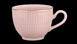 Amina Kaffeeobertasse 0,25 l rosé/Goldrand