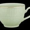 Amina Kaffeeobertasse 0,25 l seladon/Goldrand