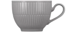 Amina Kaffeeobertasse 0,25 l Silbergrau
