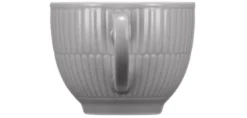 Amina Kaffeeobertasse 0,25 l Silbergrau