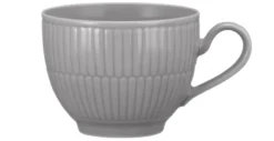 Amina Kaffeeobertasse 0,25 l Silbergrau