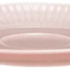 Amina Kombi-Untertasse groß 16 cm Rosé