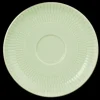 Amina Kombi-Untertasse groß 16 cm seladon/Goldrand