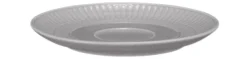 Amina Kombi-Untertasse groß 16 cm Silbergrau