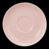 Amina Kombi-Untertasse klein 12 cm rosé/Goldrand