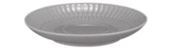 Amina Kombi-Untertasse klein 12 cm Silbergrau
