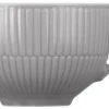 Amina Milchkaffeeobertasse 0,35 l Silbergrau