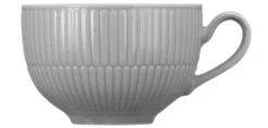 Amina Milchkaffeeobertasse 0,35 l Silbergrau