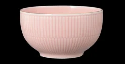 Amina Müslischale 15 cm rosé/Goldrand