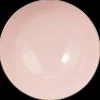 Amina Schüssel rund 21,5 cm rosé/Goldrand