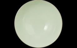 Amina Schüssel rund 21,5 cm seladon/Goldrand