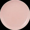 Amina Speiseteller rund 27,5 cm rosé/Goldrand