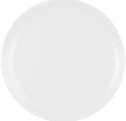 Amina Speiseteller rund 27,5 cm weiß