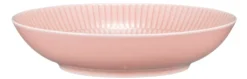 Amina Suppenteller rund 21 cm Rosé
