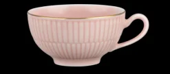 Amina Teeobertasse 0,22 l rosé/Goldrand