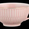 Amina Teeobertasse 0,14 l rosé/Goldrand