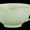 Amina Teeobertasse 0,14 l seladon/Goldrand