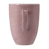 Beat Becher mit Henkel 0,35 l mit Relief Altrosa