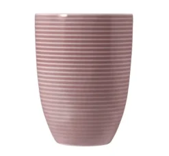 Beat Becher mit Henkel 0,35 l mit Relief Altrosa