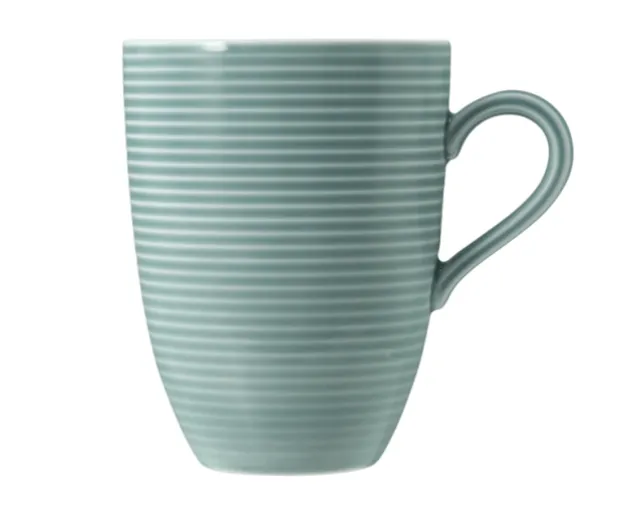 Beat Becher mit Henkel 0,35 l mit Relief Arktisblau