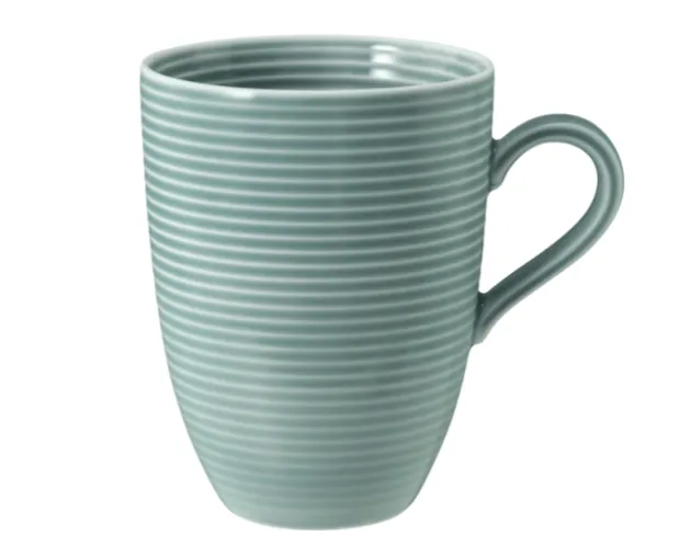 Beat Becher mit Henkel 0,35 l mit Relief Arktisblau