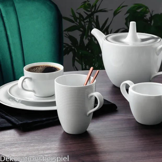 Beat Becher mit Henkel 0,35 l weiss