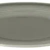 Beat Brotteller rund 17 cm Color Glaze Perlgrau
