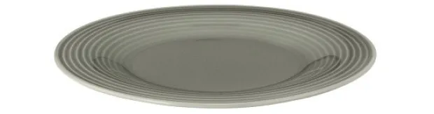 Beat Brotteller rund 17 cm Color Glaze Perlgrau