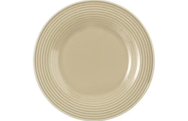 Beat Brotteller rund 17 cm Color Glaze Sandbeige