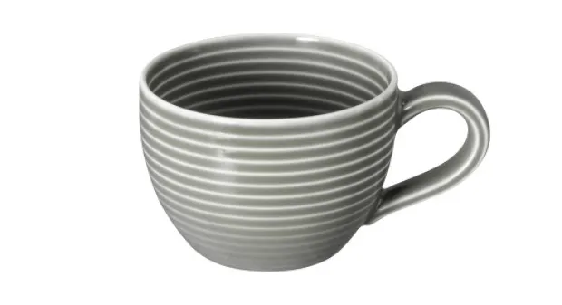 Beat Espressoobertasse 0,11 l mit Relief Perlgrau