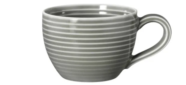 Beat Espressoobertasse 0,11 l mit Relief Perlgrau