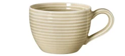 Beat Espressoobertasse 0,11 l mit Relief Sandbeige