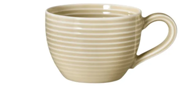Beat Espressoobertasse 0,11 l mit Relief Sandbeige