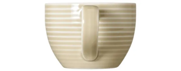 Beat Espressoobertasse 0,11 l mit Relief Sandbeige